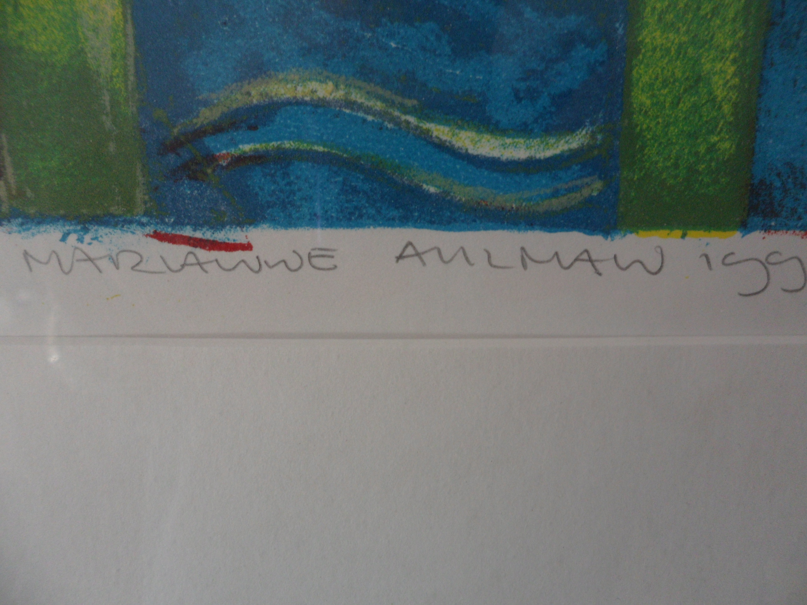 Marianne Aulman - Litho, titel: Sirenen III kopen? Bied vanaf 30!