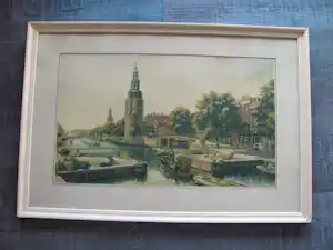 Cornelis Brandenburg - Oudeschans Amsterdam verkauft für € 60!