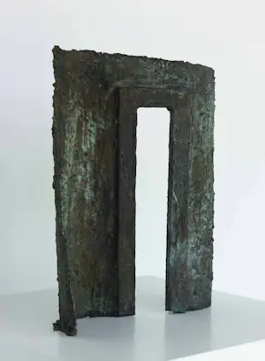 Cor Litjens - Bronzen beeld, Poort kopen? Bied vanaf 350!