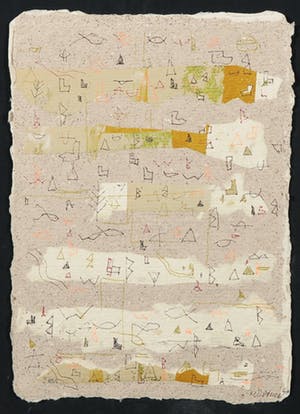 Maria Diduch - Vier keer gemengde techniek in omslag, Works with / on paper kopen? Bied vanaf 20!