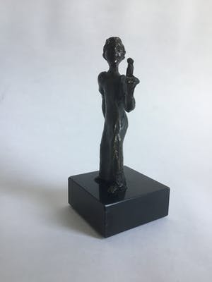 Brons (Onbekend) - Meisje met kaars kopen? Bied vanaf 10!