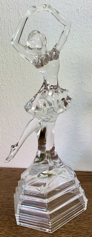 Niet of onleesbaar gesigneerd - RCR Royal Crystal Rock - Sculpture Ballet danseres, sierlijke houding - Kristal kopen? Bied vanaf 1!