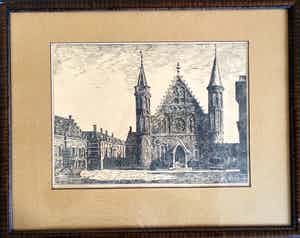 Piet Schipperus - Ridderzaal - Den Haag verkocht voor € 45!