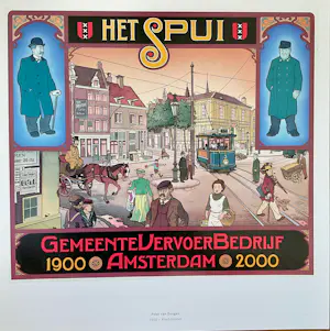 Joost Swarte - E.a. cassette 100 jaar GVB Amsterdam kopen? Bied vanaf 20!