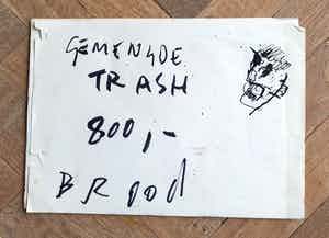 Herman Brood - Gemengde trash - Schetsboek met collages en tekeningetjes - 5 gesigneerd verkocht voor € 350!