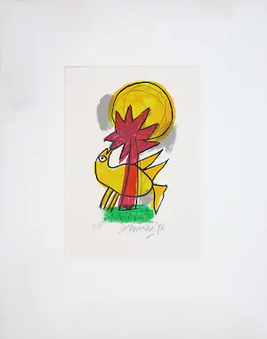 Corneille - Zeefdruk, Zonder titel kopen? Bied vanaf 1!