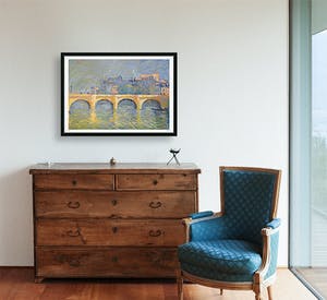 Patrick Marie - Le pont neuf - le soir III kopen? Bied vanaf 1!