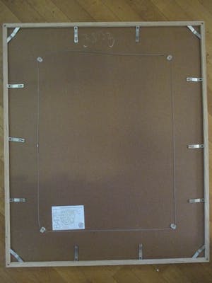 Carlos Blaaker - Grote ingelijste zeefdruk perfect ingelijst kopen? Bied vanaf 70!