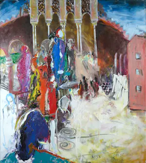 Martin van Dijk - Rond het Alhambra (Granada), groot ! kopen? Bied vanaf 345!