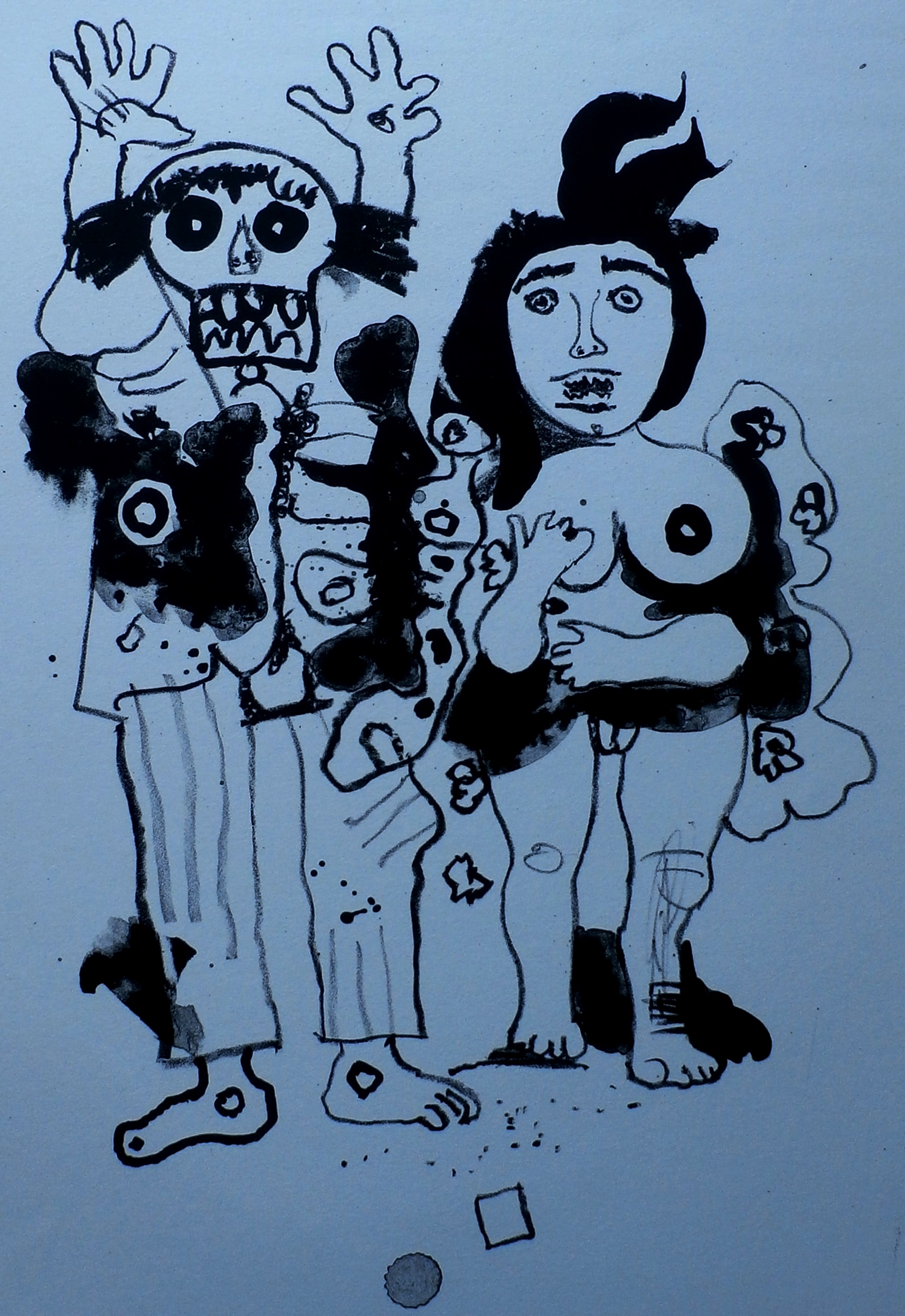 Ed Dukkers - litho: Mexico - 1966 verkocht voor € 40!