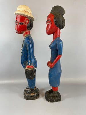 Baule - 220242 African Baule family - Iv. Coast. kopen? Bied vanaf 125!