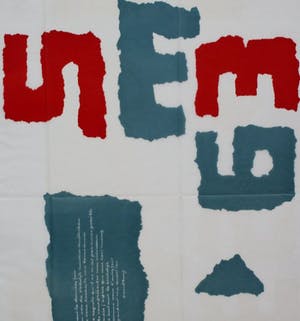 Willem Sandberg - Zeefdruk - 1963 kopen? Bied vanaf 55!