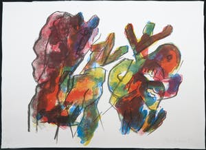 Jan Sierhuis - Litho, Zonder titel kopen? Bied vanaf 60!
