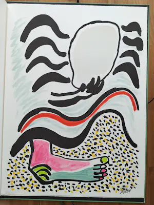 Karel Appel - Tantrika 1 compleet met 5 lithos kopen? Bied vanaf 3500!