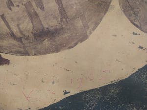 Kees Okx - Triptique Astrale - grote ets 1965 kopen? Bied vanaf 1!