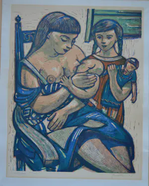 Jan Battermann - "Moederschap" kopen? Bied vanaf 50!