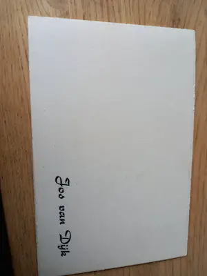 Jos van Dijk - Geen idee, het is een erfstuk. kopen? Bied vanaf 500!