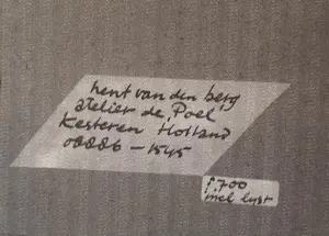 Hent van den Berg - (Pop) kopen? Bied vanaf 90!