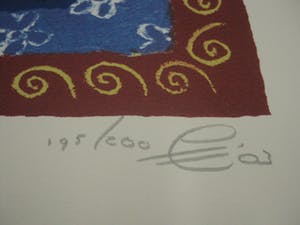 Jacques Tange - populair Rotterdams graficus - gesigneerde Zeefdruk - Tango dinner - 200 exempl. kopen? Bied vanaf 29!