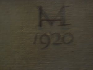 Henk Meijer - Fraai in 1920 Realistisch geschilderd "portret van man met bril" gesigneerd kopen? Bied vanaf 10!