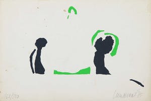 Hans Landsaat - Zeefdruk, Zonder titel kopen? Bied vanaf 1!