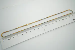 70 - 18 karaat tricolor collier kopen? Bied vanaf 245!