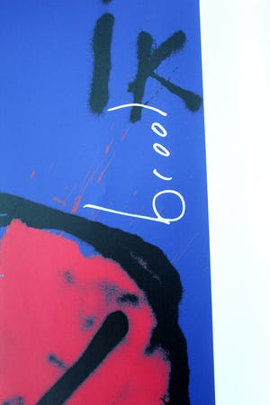 Herman Brood - Zeefdruk op linnen: "Ik" kopen? Bied vanaf 599!