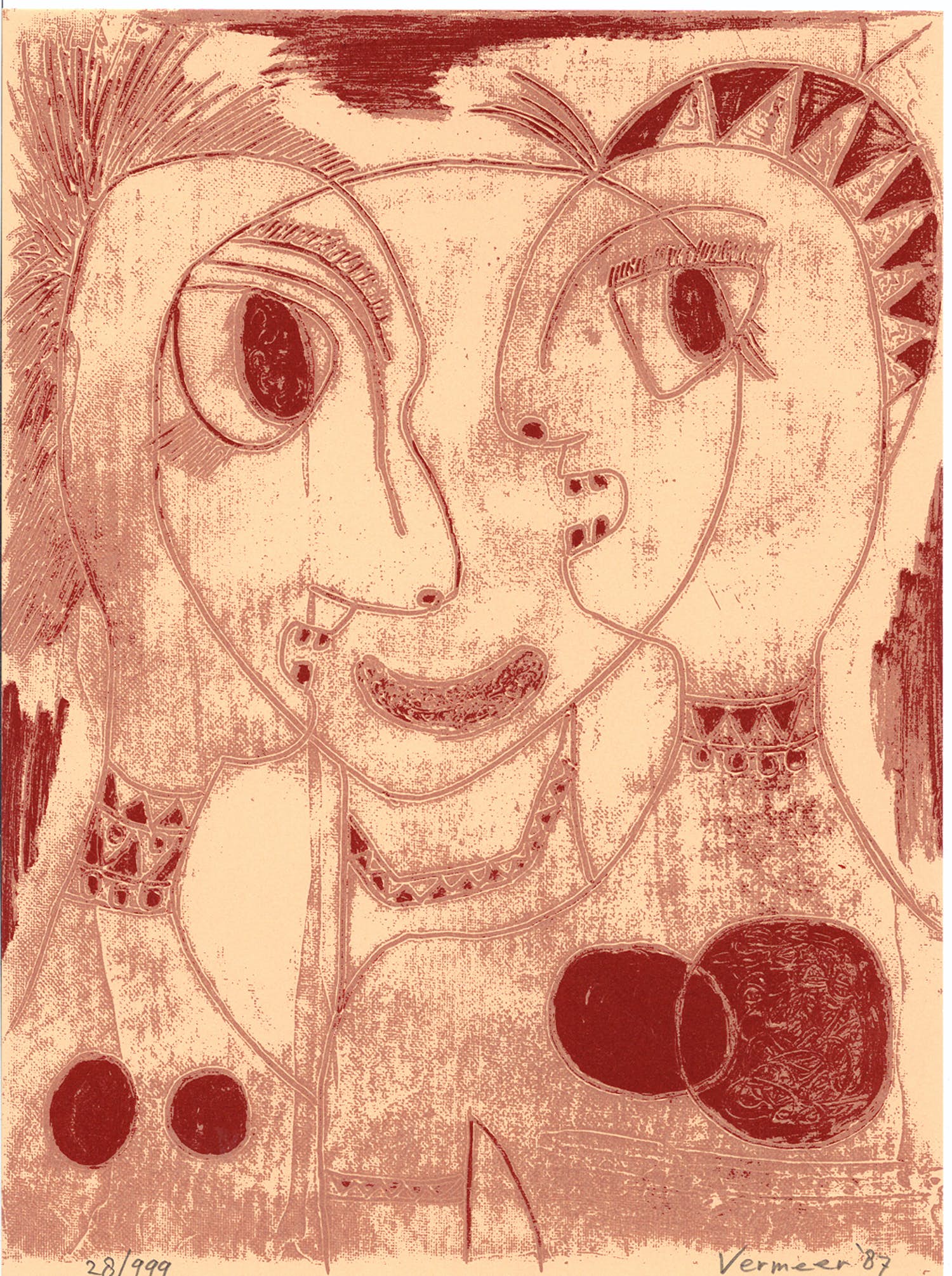 Cees Vermeer - Geboorte en dood kopen? Bied vanaf 20!