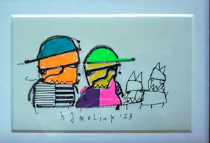 Bart Hamelink - 2 hondjes met man , vrouw kopen? Bied vanaf 1!