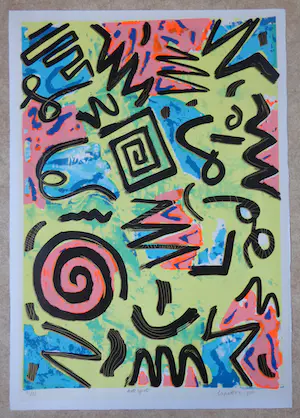 Niet of onleesbaar gesigneerd - LOT VAN 8 KUNSTWERKEN / GRAFIEK / ORIGINEEL / NEDERLANDSE SCHOOL kopen? Bied vanaf 1!