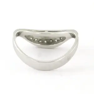 14k wit gouden ring met briljant geslepen diamant tot. 0.40ct – F/G - VS/SI kopen? Bied vanaf 460!