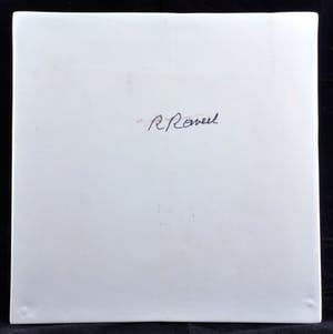 Roger Raveel - Porseleinen Kunstwerk - 2006 - handgesigneerd achterzijde kopen? Bied vanaf 250!