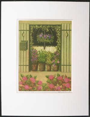 Laetitia de Haas - Lot van vierkleurenetsen, Stillevens kopen? Bied vanaf 70!