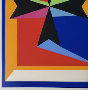 Guy Vandenbranden - handgesigneerde zeefdruk | 'Zonder titel' | 1973 (INGELIJST) kopen? Bied vanaf 250!