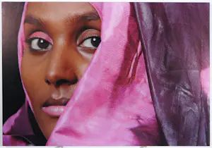 Angele Etoundi Essamba - Foto, Voilee de rose - Dibond kopen? Bied vanaf 100!