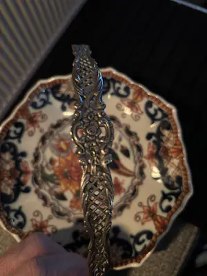 Koninklijke Tichelaar Makkum - Tichelaar Makkum schaaltje met zilverkleurige beugel kopen? Bied vanaf 60!