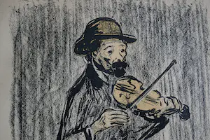 Kees van Dongen - De bedelende violist kopen? Bied vanaf 125!