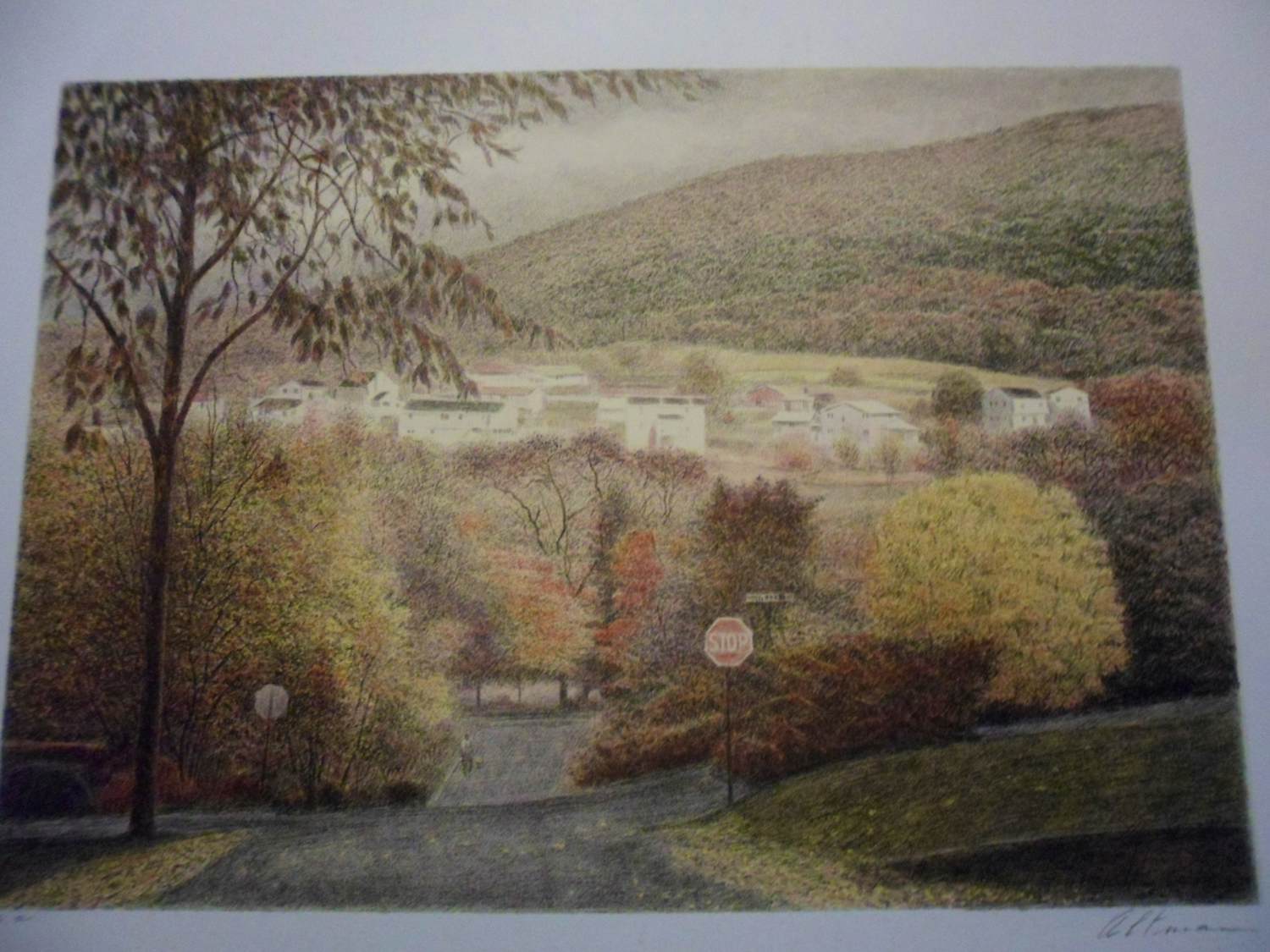 Harold Altman - Litho, stads gezicht. At Le Mont Editions kopen? Bied vanaf 40!