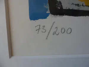 Corneille - Litho. Femmes et Oiseau - 1991 - 73/200 - Ingelijst kopen? Bied vanaf 225!