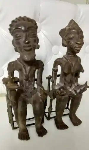 Benin - Ifé koninkelijk paar vendu pour 130€ !