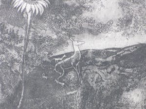 Etie van Rees - De Aarde - Ets kopen? Bied vanaf 40!