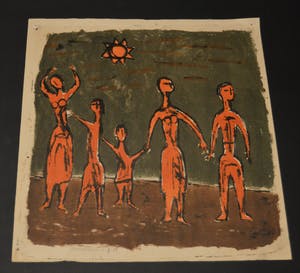 Klaas Gubbels - Zonder titel. { Unica uit 1965! } kopen? Bied vanaf 475!
