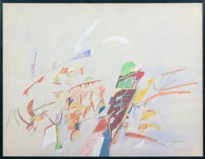 Henri Plaat - Aquarel, Zonder titel - Ingelijst kopen? Bied vanaf 150!