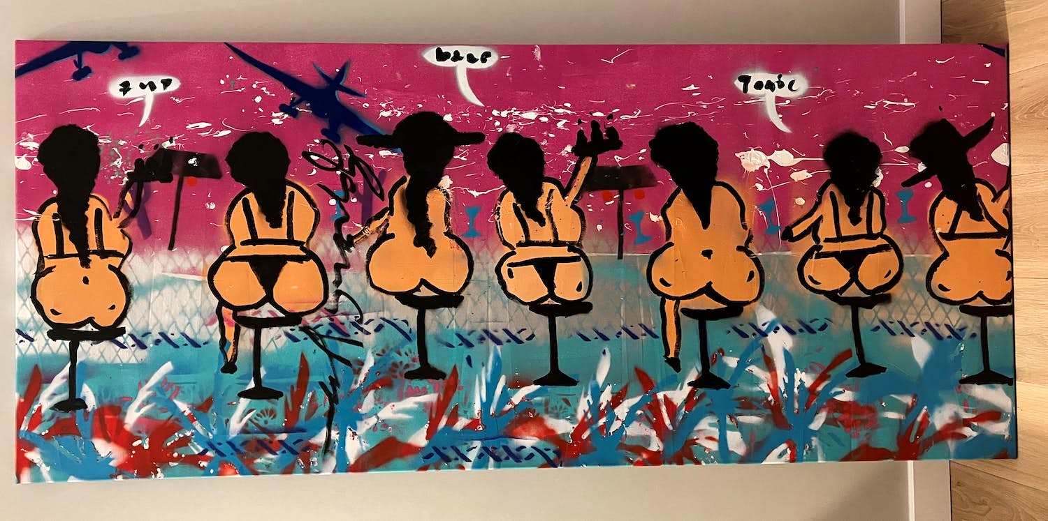 Espen Hagen - The Pinky Bar verkocht voor € 250!