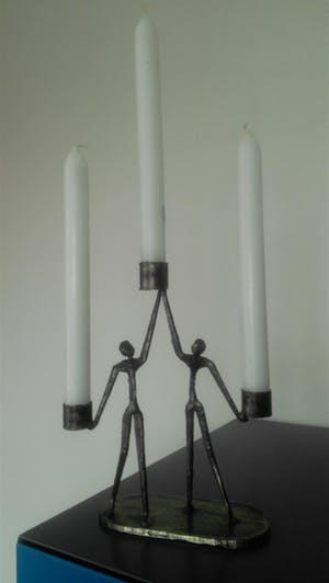 Brons (Onbekend) - kandelaar de verlichters kopen? Bied vanaf 21!