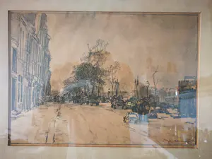 Johan Hendrik van Mastenbroek - Kade Rotterdam. Handgesigneerd. kopen? Bied vanaf 1!