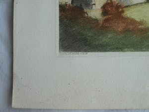 Niet of onleesbaar gesigneerd - Ets , “Sacre Coeur, Parijs” – gesigneerd kopen? Bied vanaf 10!