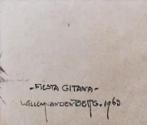 Willem van den Berg - Fiesta Gitana kopen? Bied vanaf 35!