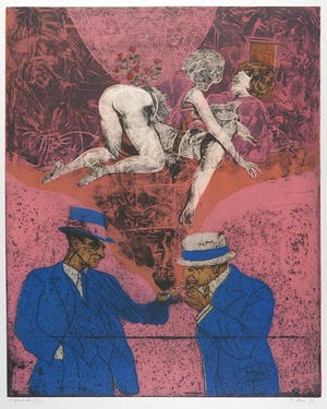 Peter Bes - Kleurenets, Zonder titel kopen? Bied vanaf 35!