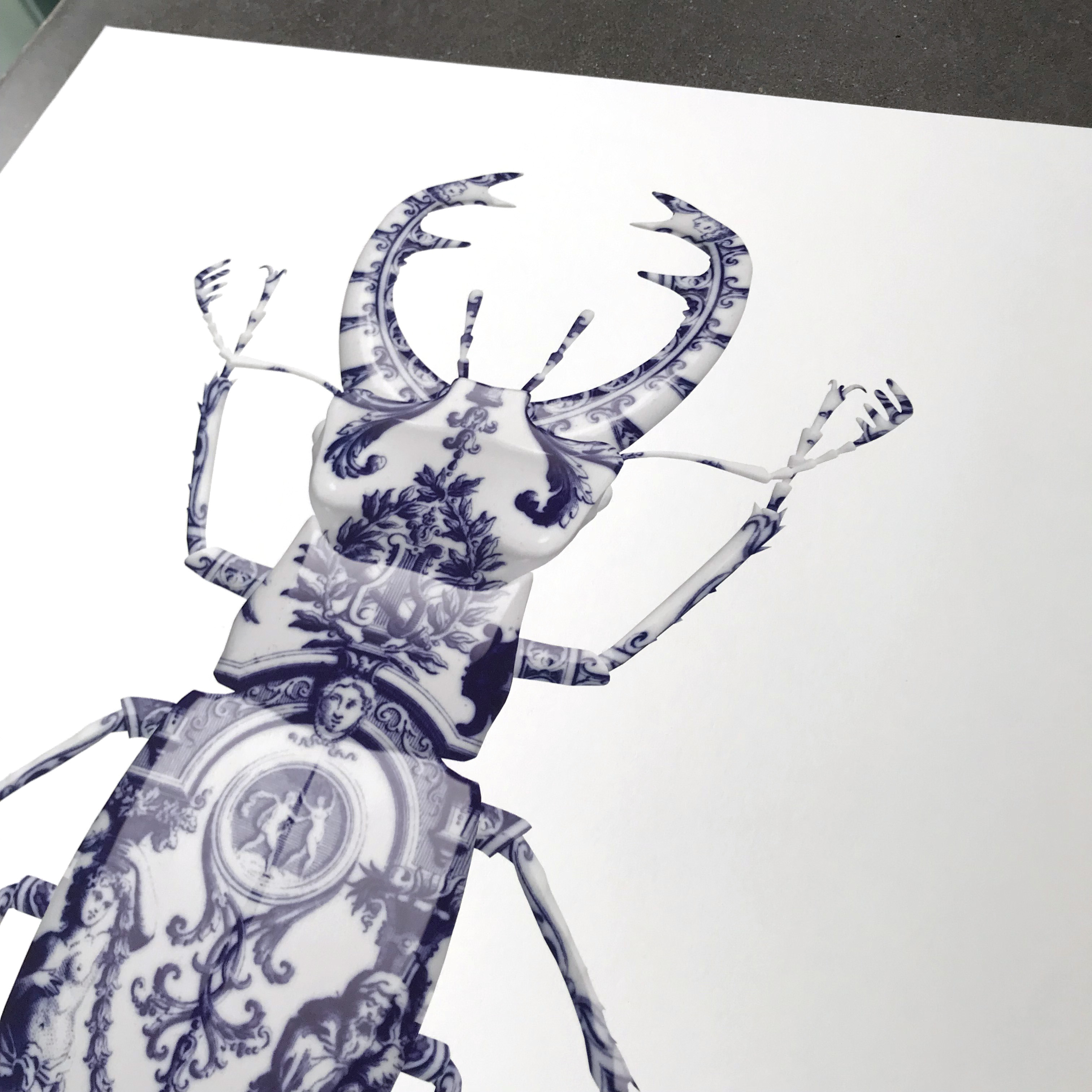 Magnus Gjoen - Delft Stag Beetle kopen? Bied vanaf 225!